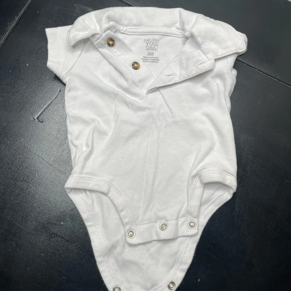 Baby Bundle 3 months embroidered Nautical Striped Overalls